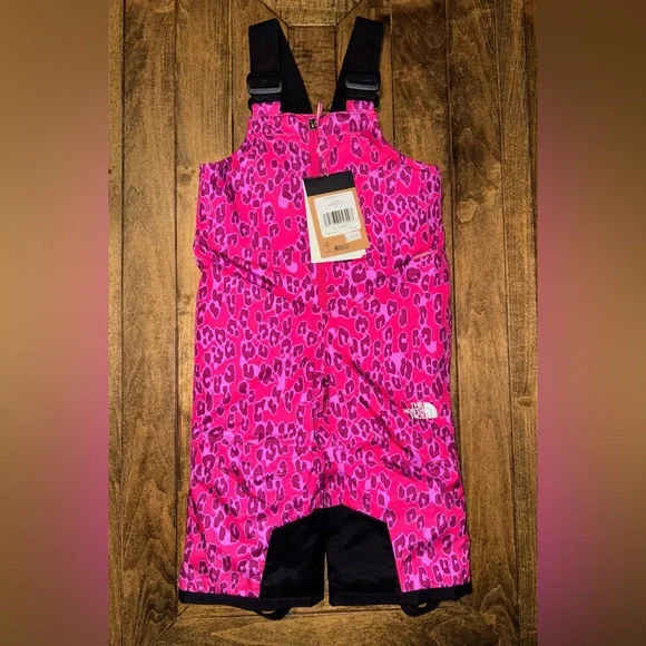 North face Snowbib snow suit Toddler girl 3T NWT - Picture 2 of 5